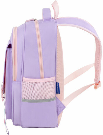 Рюкзак BRAUBERG SNAP, 2 отделения, 3 кармана, "Delicate lilac", 39х28х16 см, 272068