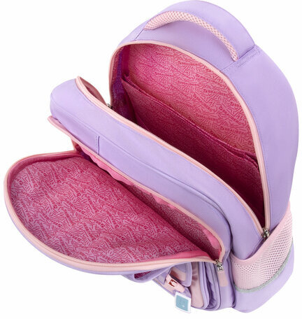 Рюкзак BRAUBERG SNAP, 2 отделения, 3 кармана, "Delicate lilac", 39х28х16 см, 272068