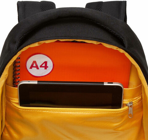 Рюкзак GRIZZLY школьный, анатомическая спинка, 2 отделения, для девочек, CATS IN LOVE, 40х29х20 см, RD-440-4/1