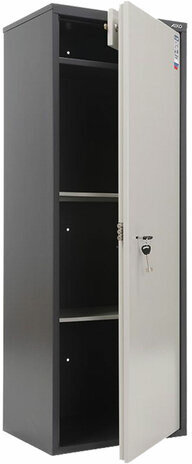 Шкаф металлический для документов AIKO &quot;SL-125Т&quot; ГРАФИТ, 1252х460х340 мм, 28 кг, S10799130502