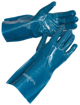 Перчатки латексные технические нефтемаслостойкие НМС, КЩС, К50/Щ50, АЗРИ, размер L, большой, -