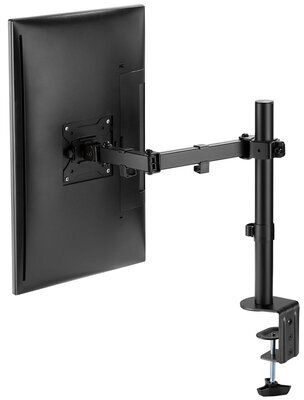 Кронштейн для монитора настольный VESA 75х75, 100х100, 17"-32", до 8 кг, SONNEN STATIC, 455942