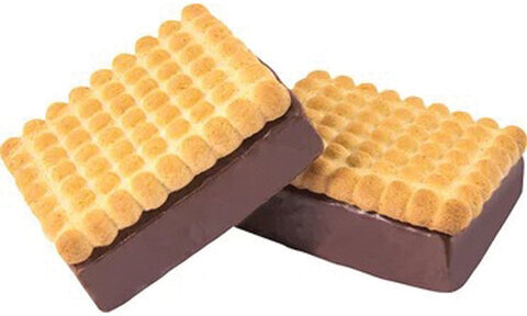 Печенье ЯШКИНО "Ми-Ни" с прослойкой из воздушного суфле со сливочным вкусом, 4 кг, коробка, УР307