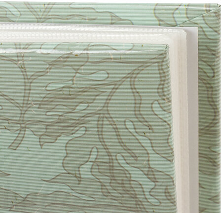 Фотоальбом BRAUBERG "Папоротник" на 200 фото 10х15 см, твердая обложка, термосварка, 391171