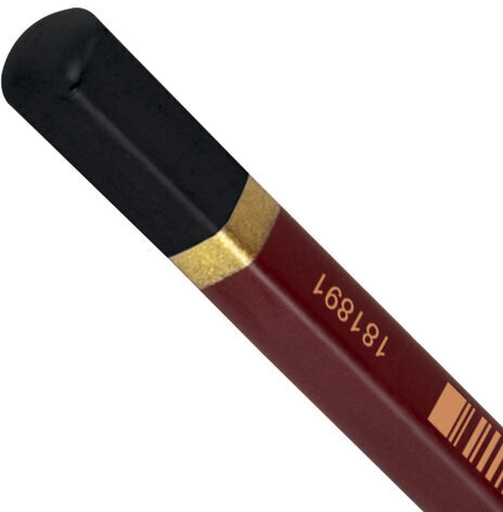 Карандаш чернографитный художественный 8B, 1 шт., BRAUBERG ART "PREMIERE", ВЫСШЕЕ КАЧЕСТВО, 181891