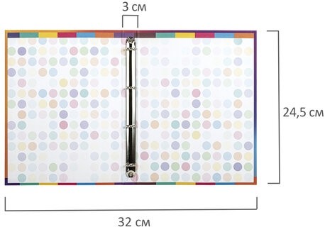 Папка-портфолио дошкольника "КОШЕЧКА", 4 кольца, 20 файлов, 10 вкладышей, 7БЦ матовая, BRAUBERG KIDS, 115237