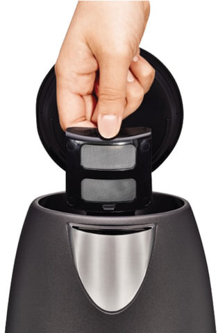 Чайник TEFAL KI270930, 1,7 л, 2400 Вт, закрытый нагревательный элемент, нержавеющая сталь, серый