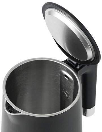 Чайник электрический с двойными стенками BQ (БИ-КЬЮ) KT1720P, 1,5 л, 2200 Вт, черный, 86198281
