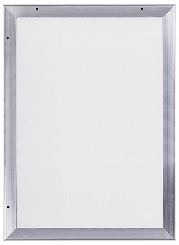 Рамка настенная с "клик"-профилем А3 (297х420 мм), алюминиевый профиль, BRAUBERG "Extra", 238221