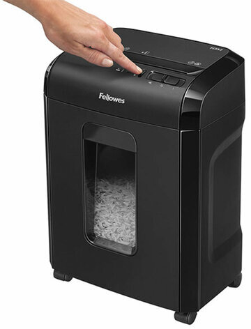 Уничтожитель (шредер) FELLOWES POWERSHRED 10M, 5 уровень секретности, фрагменты 2х15 м, FS-46306
