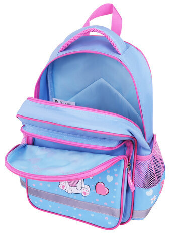 Рюкзак ПИФАГОР SCHOOL, 1 отделение, 3 кармана, "Yummy cupcake", 38x28х14 см, 271405