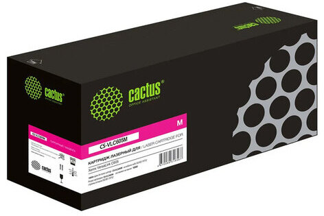 Картридж лазерный CACTUS (CS-VLC605M) для Xerox VERSALink C605 пурпурный, ресурс 16800 стр.