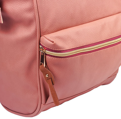 Рюкзак BRAUBERG молодежный, "Корал", искуственная кожа, 34х23х15 см, 227078