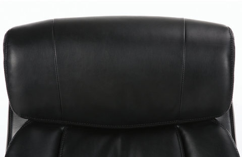 Кресло офисное BRABIX PREMIUM "Direct EX-580", хром, рециклированная кожа, черное, 531824