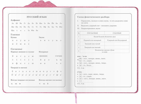 Дневник 1-4 класс 48 л., кожзам (твердая с поролоном), фигурный край, ЮНЛАНДИЯ, "РУСАЛКА", 105948