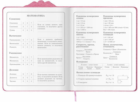Дневник 1-4 класс 48 л., кожзам (твердая с поролоном), фигурный край, ЮНЛАНДИЯ, "РУСАЛКА", 105948