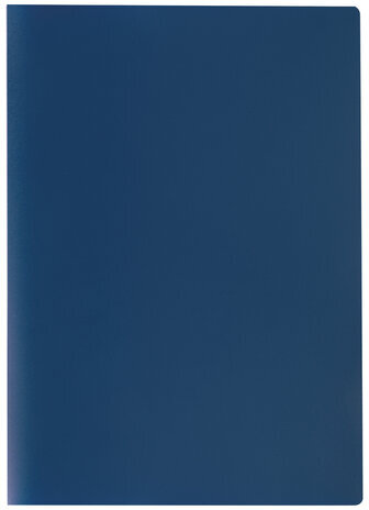 Папка с пластиковым скоросшивателем STAFF, синяя, до 100 листов, 0,5 мм, 229230