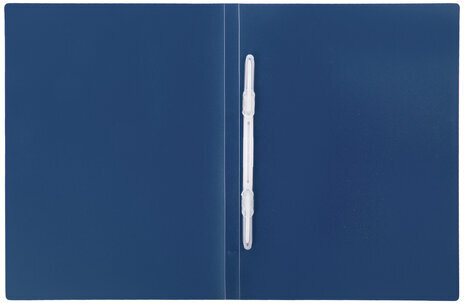 Папка с пластиковым скоросшивателем STAFF, синяя, до 100 листов, 0,5 мм, 229230