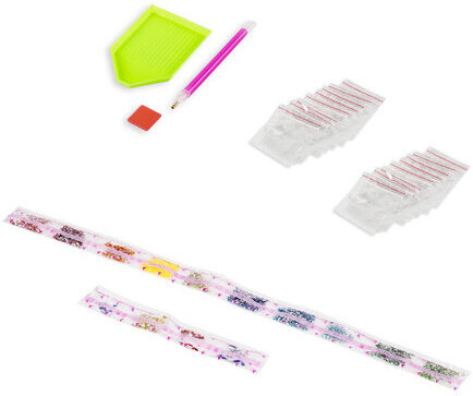 Картина стразами (алмазная мозаика) сияющая 40х50 см, ОСТРОВ СОКРОВИЩ "Восточный кот", без подрамника, 662450