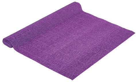 Бумага гофрированная/креповая (ИТАЛИЯ) 140 г/м2, 50х250 см, фиолетовая (993), BRAUBERG FIORE, 112588