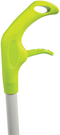 Швабра с флаундером 40 см с распылителем, черенок-рукоятка 122 см, МОП микрофибра (тип К), ЛЮБАША, 603787