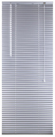 Жалюзи горизонтальные BRABIX 100х160 см, АЛЮМИНИЙ, цвет серебристый, 606041