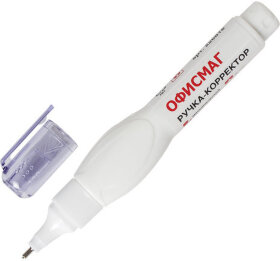 Ручка-корректор ОФИСМАГ, 8 мл, металлический наконечник, 226818