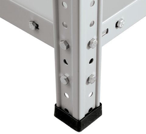 Полки MS (ш1000хг400 мм), КОМПЛЕКТ 7 шт. для металлического стеллажа, фурнитура в комплекте