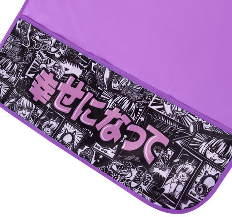 Накидка фартук с нарукавниками для труда BRAUBERG, 3 кармана, 46x54 см, "Anime movie", 272447