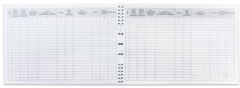 Журнал приема и сдачи ключей, 50 л., картон, на гребне, А4 (204х290 мм), 2338