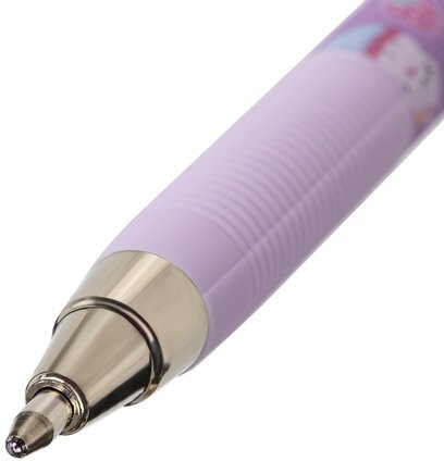 Ручка шариковая ЮНЛАНДИЯ "PURRMAID", синяя, SOFT TOUCH покрытие, узел 0,7 мм, линия письма 0,35 мм, 143731