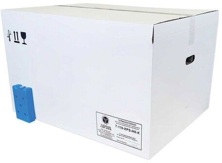 Термоконтейнер медицинский Т-110-XPS-НК-К, объем 110 л, ТЕРМОЛОГИКА