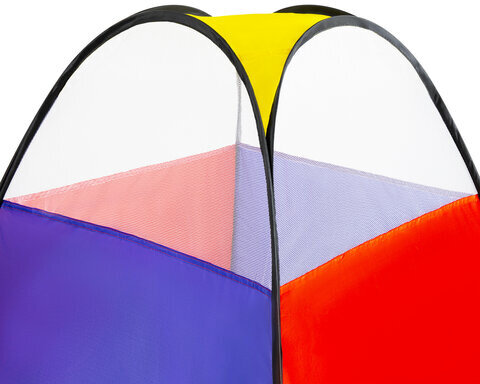 Детская игровая палатка-лабиринт с 2 тоннелями и кубом, 4 в 1, в сумке, BRAUBERG KIDS, 665171