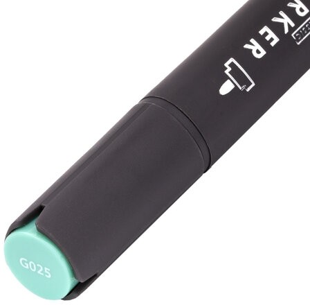 Маркер для скетчинга двусторонний 1 мм - 6 мм BRAUBERG ART CLASSIC, СВЕТЛО-ГОЛУБОЙ (G025), 151783