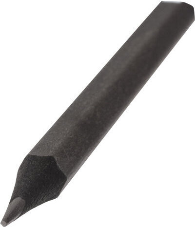 Карандаш чернографитный BRAUBERG, 1 шт., "Black Jack", НВ, с ластиком, черное дерево, корпус черный, 180609