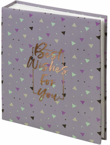 Фотоальбом BRAUBERG "Всего наилучшего!" на 200 фото 10х15 см, твердая обложка, термосварка, 391172