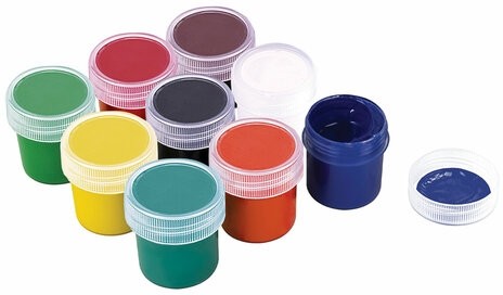 Гуашь BRAUBERG "МАГИЯ ЦВЕТА", 9 цветов по 20 мл, 190556