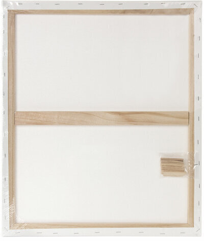 Холст на подрамнике BRAUBERG ART DEBUT, 50х60см, грунтованный, 100% хлопок, мелкое зерно, 191025