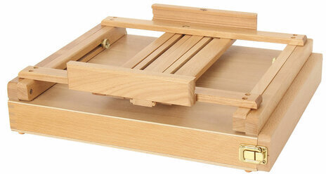 Этюдник настольный ГАММА "Московская палитра", бук, 38х42х13 (65) см, высота холста 86 см, 101018_11