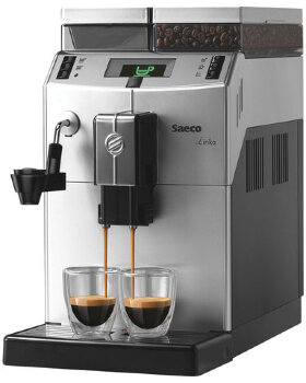 Кофемашина SAECO LIRIKA PLUS, 1850 Вт, объем 2,5 л, емкость для зерен 500 г, автокапучинатор, серебристый, 10004477