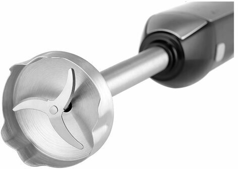 Блендер погружной CENTEK CT-1310, 1500 Вт, 2 скорости, 6 насадок, стакан, черный