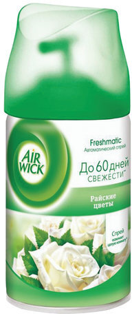 Сменный баллон 250 мл, AIRWICK &quot;Райские цветы&quot;, для автоматических освежителей, универсальный, 224391