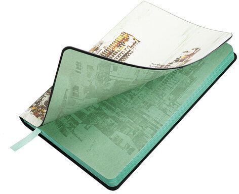 Блокнот А5 (143x210 мм), BRAUBERG VISTA "District", под кожу, гибкий, 80 л., 112087