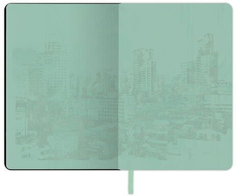 Блокнот А5 (143x210 мм), BRAUBERG VISTA "District", под кожу, гибкий, 80 л., 112087