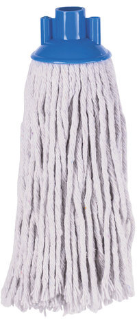 Насадка МОП веревочная для швабры, крепление еврорезьба, хлопок, длина 28 см, 200 г, LAIMA, 603788