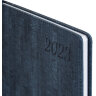 Еженедельник датированный 2023 БОЛЬШОЙ ФОРМАТ 210х297 мм А4, BRAUBERG "Wood", синий, 113940