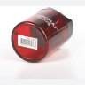 Точилка ОФИСМАГ с контейнером, пластиковая, цилиндрическая, красная, 226940
