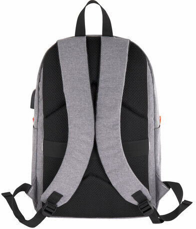 Рюкзак BRAUBERG URBAN универсальный с отделением для ноутбука, USB-порт, "Energy", серый, 44х31х14 см, 270806
