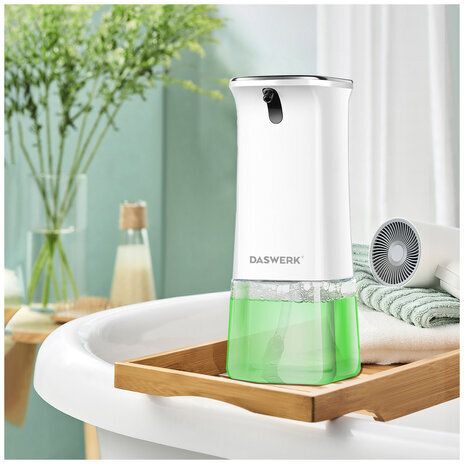 Сенсорный бесконтактный дозатор для жидкого МЫЛА-ПЕНЫ, 350 мл, DASWERK, 607844