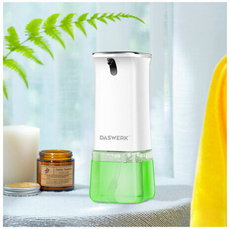 Сенсорный бесконтактный дозатор для жидкого МЫЛА-ПЕНЫ, 350 мл, DASWERK, 607844